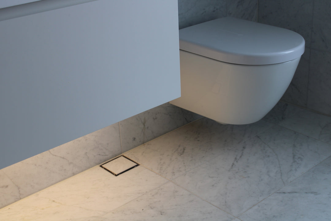 Tile Insert Square Floor Drain 115mm - Stainless Steel