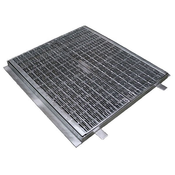 Heelguard Cast-In Hinged Sump Grate & Frame